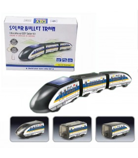 کیت آموزشی قطار خورشیدی سریع السیر Solar Bullet Train Educational DIY - دانشجو کیت