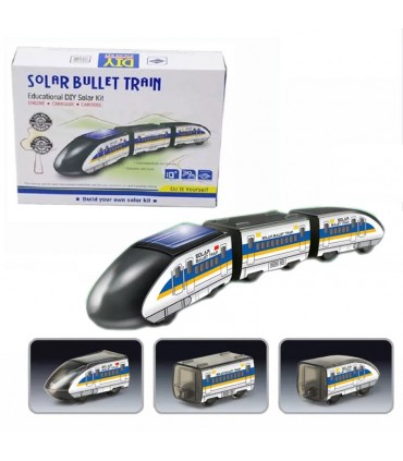 کیت آموزشی قطار خورشیدی سریع السیر Solar Bullet Train Educational DIY - دانشجو کیت
