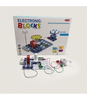 کیت 31 مدار الکترونیکی همراه با ژنراتور دستی HAND CRANK GENERATOR - دانشجو کیت