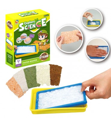 کیت‌های آزمایش علمی کاغذ ساز برای کودکان PAPER MAKER - دانشجو کیت