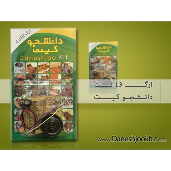 ارگ ۱۳ نت (یک اکتاو)