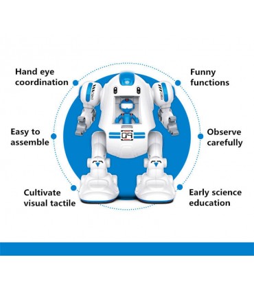 کیت آموزشی ساخت ربات حرکتی بامزه DIY Cute Robot - دانشجو کیت