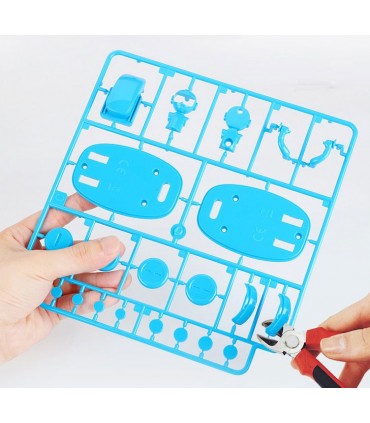 کیت آموزشی ساخت ربات حرکتی بامزه DIY Cute Robot - دانشجو کیت