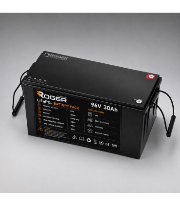 باتری لیتیوم فسفات 96V 30Ah مخصوص یو پی اس (جایگزین 8 باتری اسیدی) - دانشجو کیت