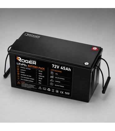 باتری لیتیوم فسفات 72V 45Ah مخصوص یو پی اس (جایگزین 6 باتری اسیدی) - دانشجو کیت