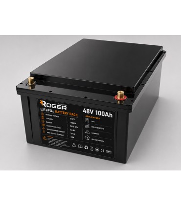 باتری 5 کیلووات لیتیوم فسفات مخصوص یو پی اس و سانورتر (51.2V 100Ah) - دانشجو کیت