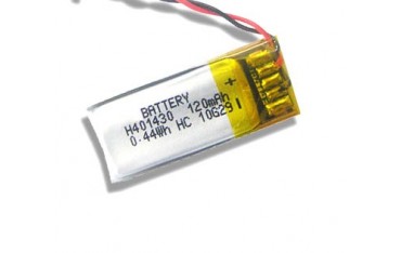 باتری لیتیوم پلیمر 3.7V 120mAh | دانشجو کیت