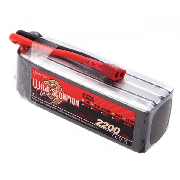 باتری لیتیوم پلیمر  3-2200-45C | دانشجو کیت