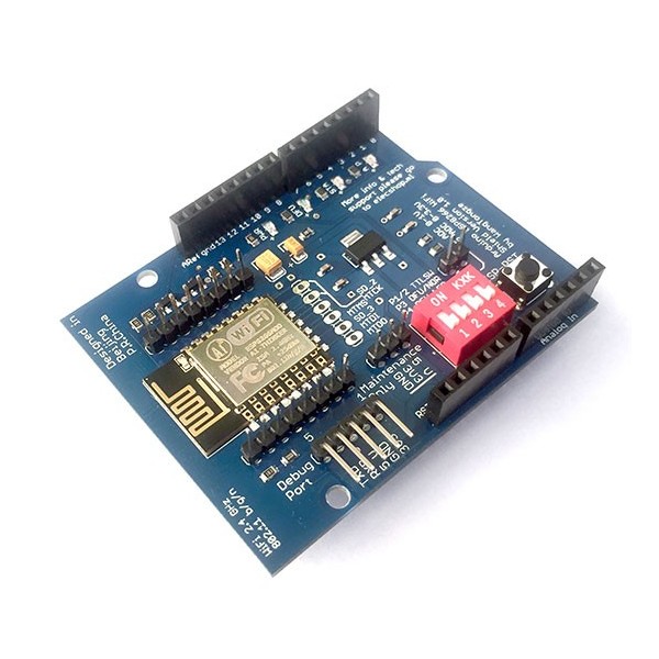 شلید Arduino ESP8266 Wifi Shield Version 1.0