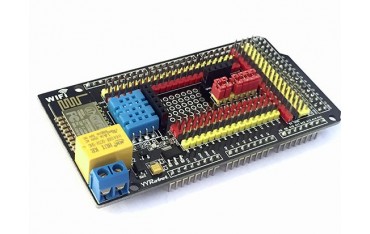 شیلد دما و رطوبت و وای فای Arduino mega 2560