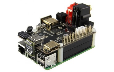 شیلد X600 صوت و تصویر رزبری SupTronics X600 Raspberry Expansion Board