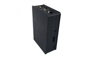 باکس رزبری ساده Raspberry Black ABS Box