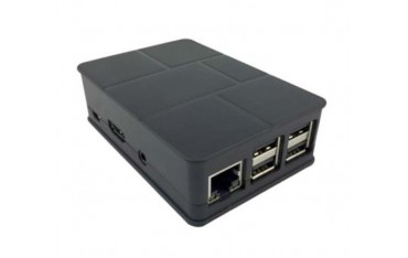 باکس رزبری ساده Raspberry Black ABS Box