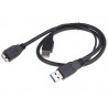کابل هارد اکسترنال MICRO USB 3.0 Y مناسب برای رزبری پای