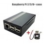 کیس آلومینیومی رزبری پای Raspberry Pi Aluminium Case