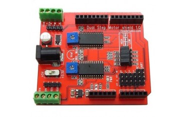 شيلد استپرموتور Arduino Dual Step Motor Driver Shield