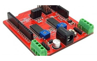 شيلد استپرموتور Arduino Dual Step Motor Driver Shield