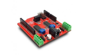 شيلد استپرموتور Arduino Dual Step Motor Driver Shield