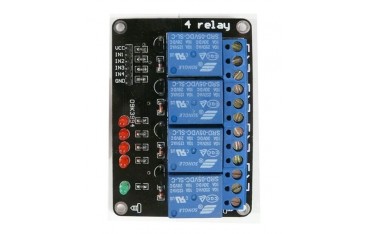 ماژول رله 5 ولت 4 کاناله Relay 4 Channel