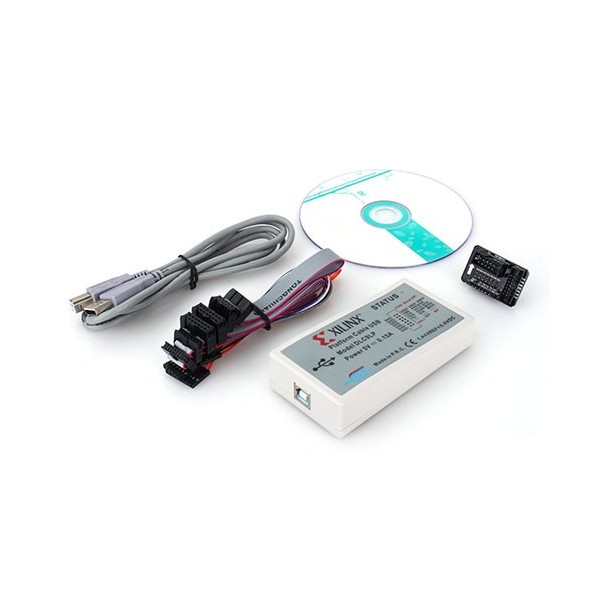پروگرامر برد اسپارتان FPGA با کابل و CD راه اندازی