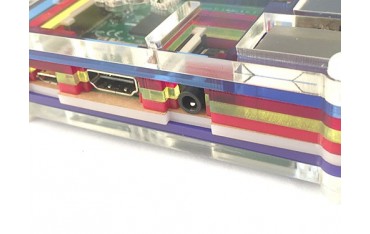 جعبه رنگين كمانى رزبرى Raspberry Pi Colorful Box