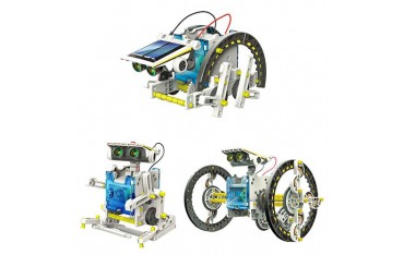  ربات خورشیدی 13 کاره به همراه نقشه مونتاژ