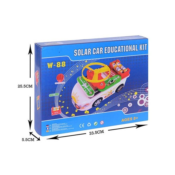 کیت ماشین الکترونیکی خورشیدی W-88 با دفترچه فارسی