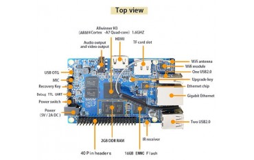 Orange Pi Plus 2E اورنج پای پلاس 2 نسخه 2016