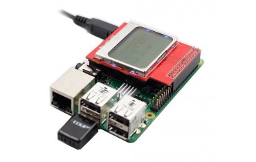 شیلد ال سی دی نوکیا مخصوص رزبری raspberry pi pcd8544 shield