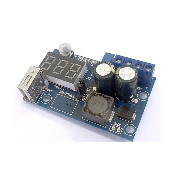 ماژول کاهنده XL2596S با نمایشگر و خروجی USB