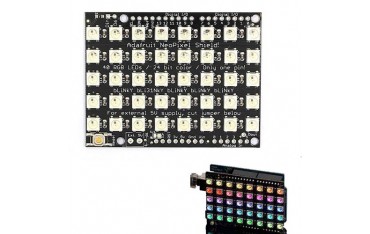 شیلد RGB آردوینو WS2812B RGB LED Arduino UNO