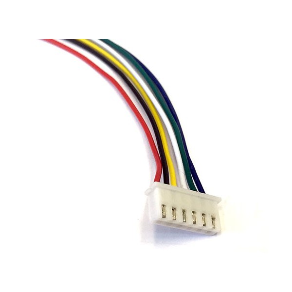 کابل XH شش پایه به همراه کانکتور XH رو بردی - XH Cable