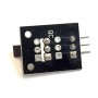 ماژول سنسور اثر هال آنالوگ Analog Hall Sensor Module 49E