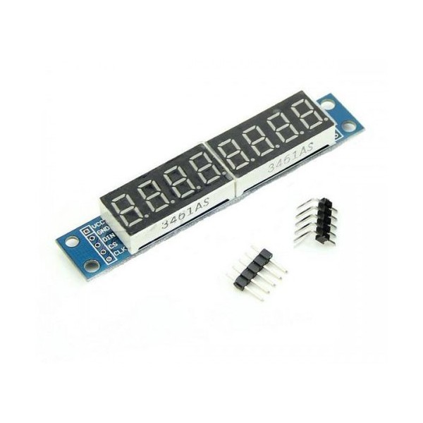 ماژول سون سگمنت 8 دیجیت با تراشه MAX7219