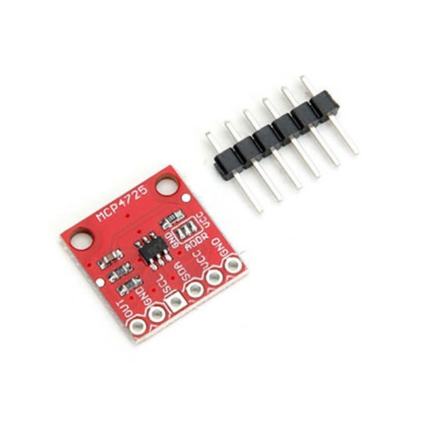 مبدل 12 بیتی آنالوگ به دیجیتال با تراشه MCP4725