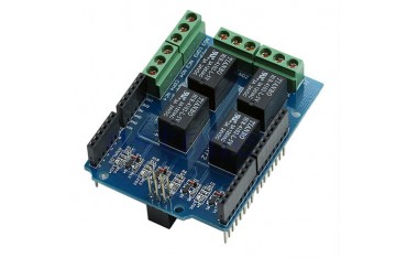 شیلد رله 4 کانال آردوینو Arduino Relay Shield