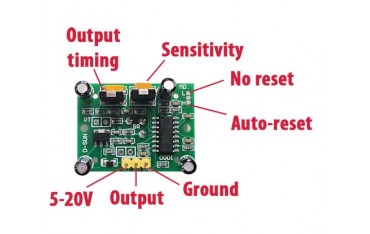 ماژول تشخیص حرکت PIR SENSOR-hc sr501