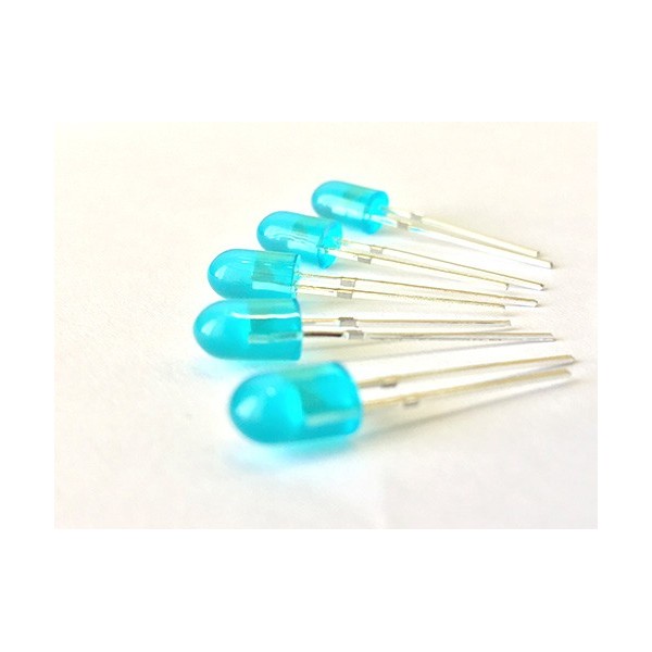 ال ای دی اوال آبی Oval LED مارک HG اورجینال - کد A34