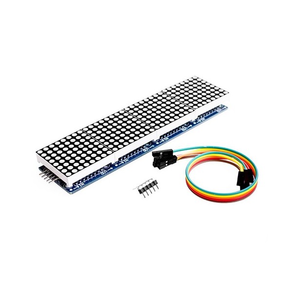 ماژول نمایشگر دات ماتریس 32x8 با تراشه Max7219