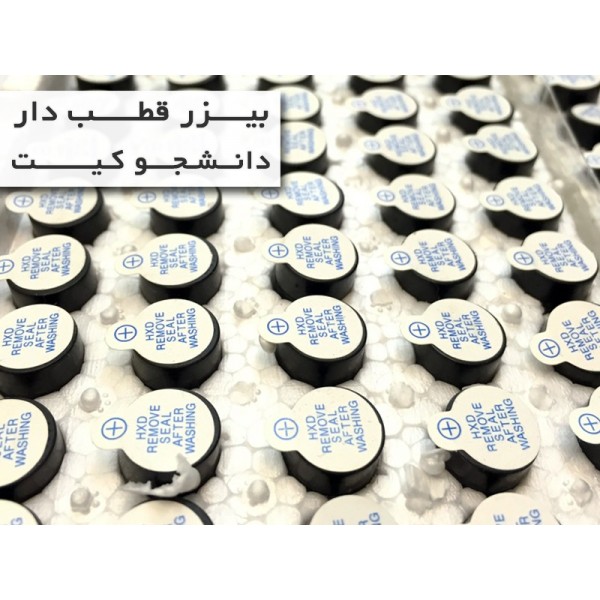بیزر قطب دار 5 ولتی | دانشجو کیت