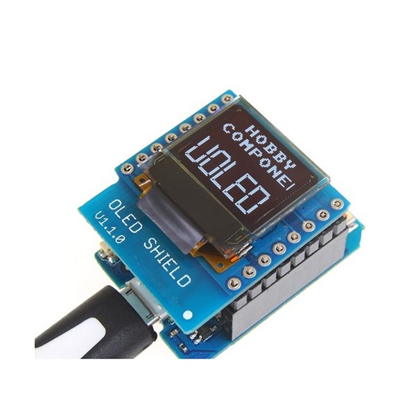 شیلد نمایشگر OLED مخصوص اینترنت اشیا iOT برد Mini D1