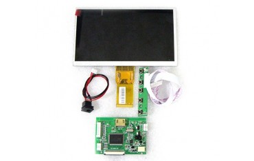 ال سی دی 7 اینچ TFT 7inch LCD 50pin با ریموت کنترل و خروجی HDMI