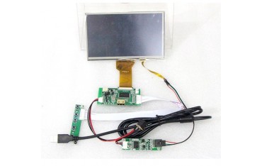 ال سی دی 7 اینچ TFT 7inch LCD 50pin با ریموت کنترل و خروجی HDMI