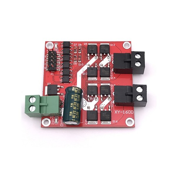 ماژول درایور موتور 7 آمپر با تراشه L298 Motor Driver 160W Dual DC Motor