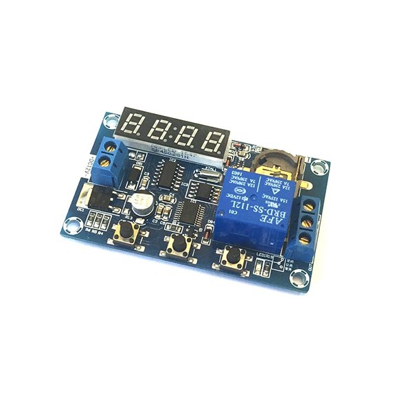ماژول ساعت و تایمر WX-101T با تراشه DS1302 و نمایشگر و رله