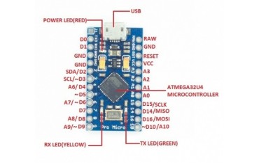 برد Arduino Pro Micro