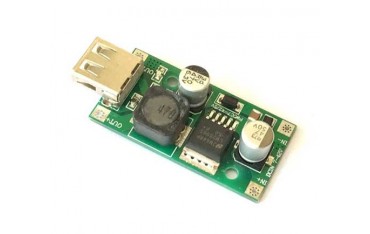 ماژول LM2596 کاهنده با خروجی USB ولتاژ ثابت 5 ولت