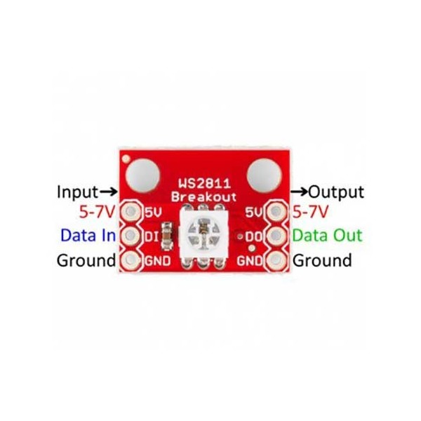 ماژول LED RGB تک پیکسل WS2812