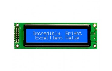 ماژول نمایشگر ال سی دی 2X20 کاراکتری آبی و سبز LCD 2x20 character