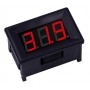 ماژول نمایشگر ولتاژ 3 دیجیت ولت متر با قاب پنلی Volt meter تا 300 ولت DC